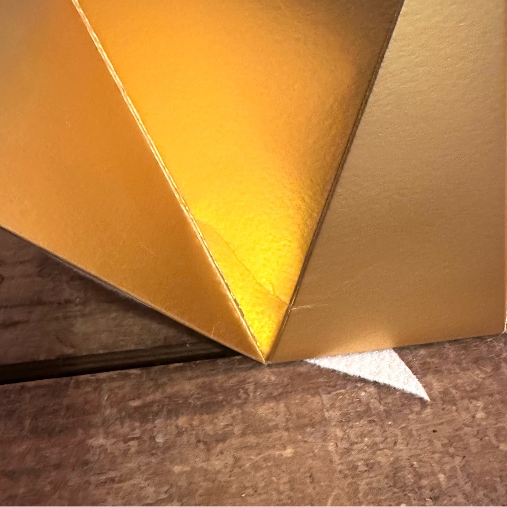 Chanel Gift Box Ribbon Gold‎ New Small - Picture 11 of 11